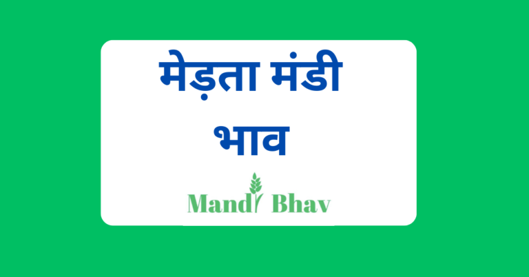 मेड़ता मंडी भाव (Merta Mandi Bhav)