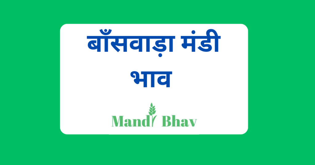 बाँसवाड़ा मंडी भाव (Banswara Mandi Bhav)