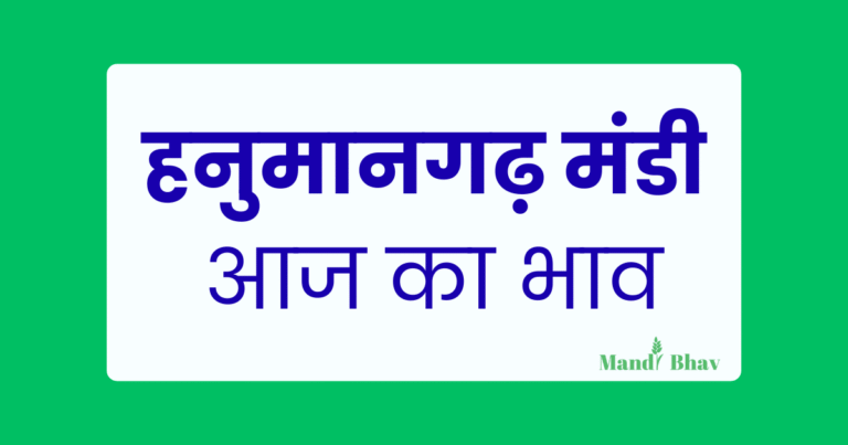 Hanumangarh Mandi Bhav